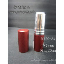 Custom Rose Red Color Aluminum Lipstick Container